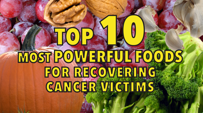 top 10 most powerful foods for recovering cancer victims